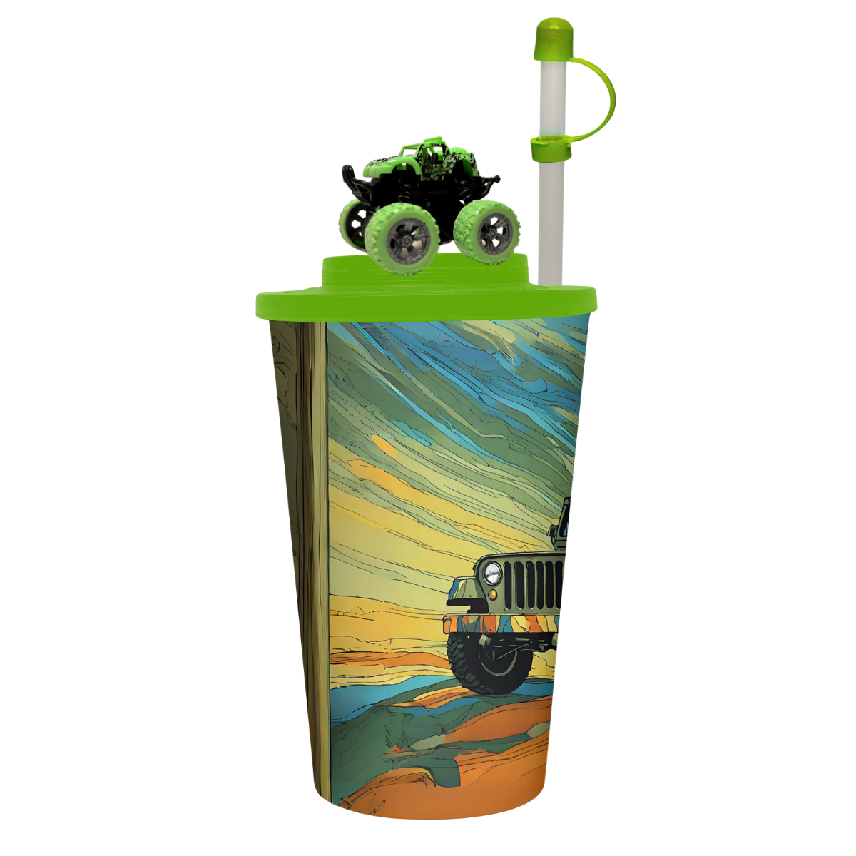 Vaso de 32 oz Jeep Verde