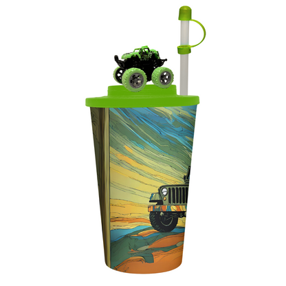 Vaso de 32 oz Jeep Verde