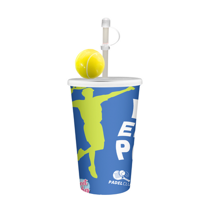 Vaso Tenis de 32 oz con Popote