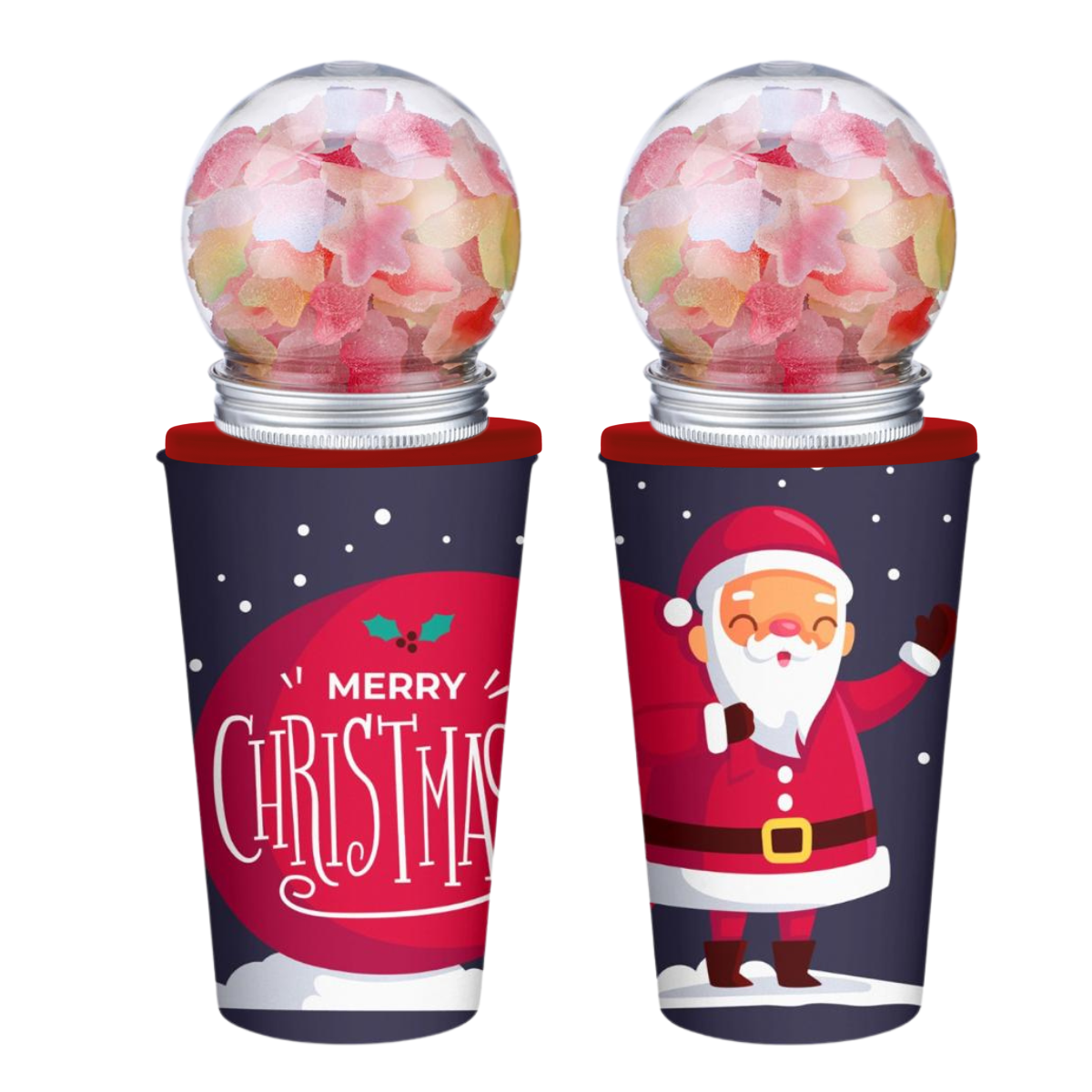Vaso de 32 oz Navidad Bola de nieve