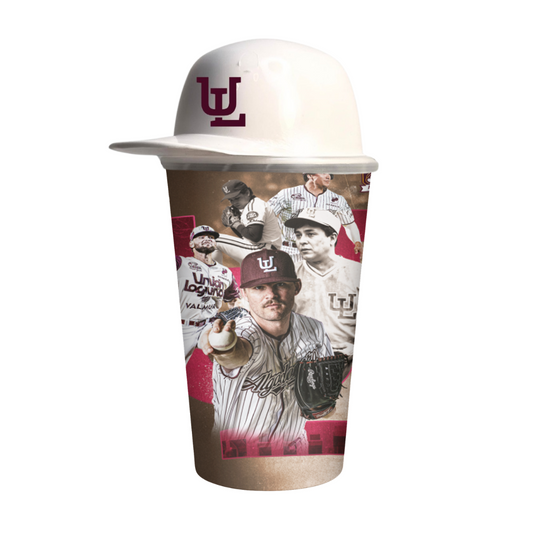 Vaso Baseball de 32 oz con Popote
