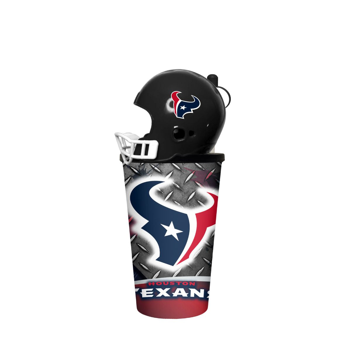 Vaso de 32 oz con diseño de casco americano II